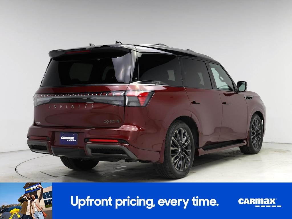 used 2025 INFINITI QX80 car, priced at $89,998