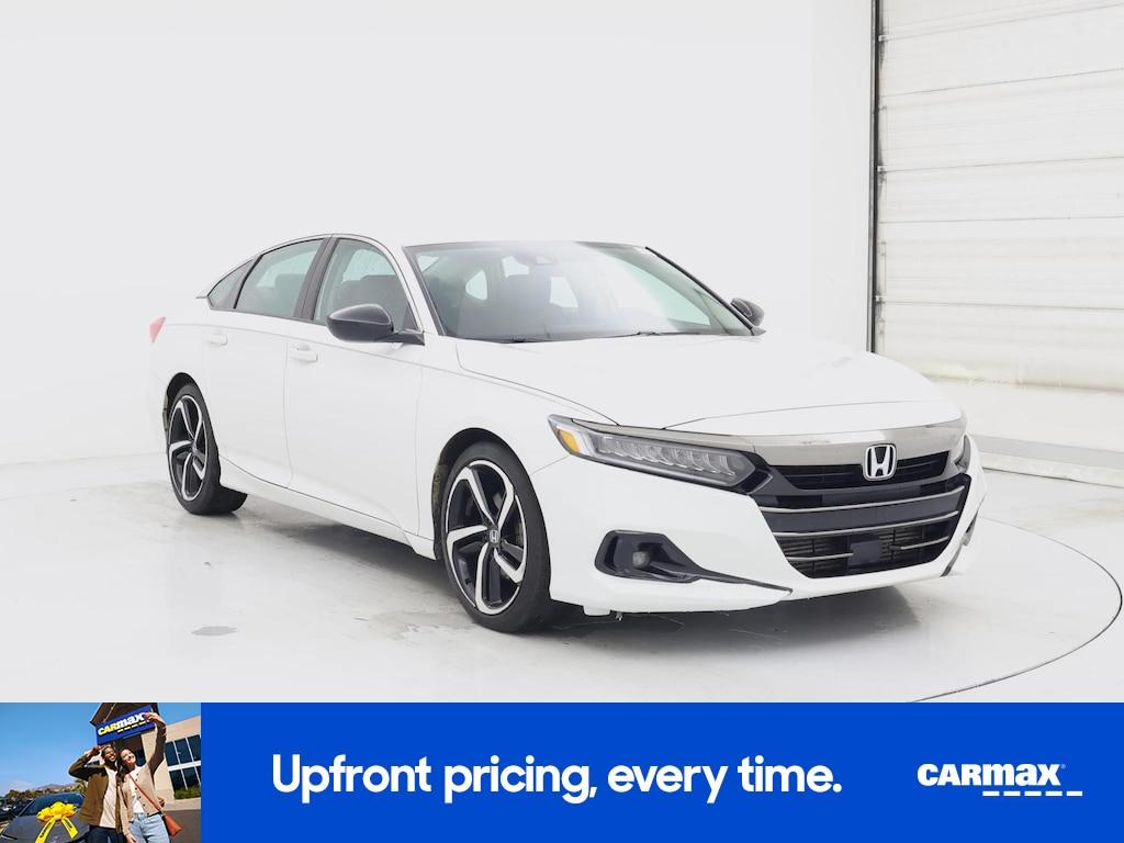 used 2021 Honda Accord car, priced at $19,998