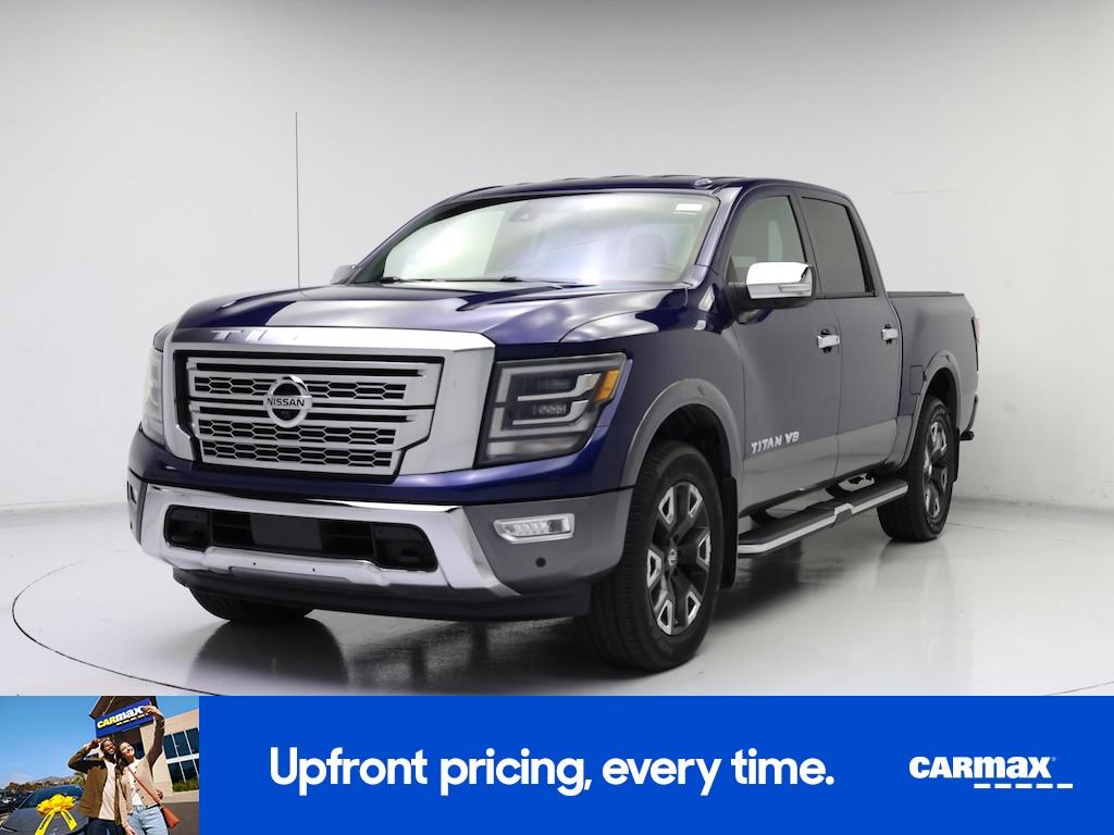 used 2020 Nissan Titan car, priced at $36,998