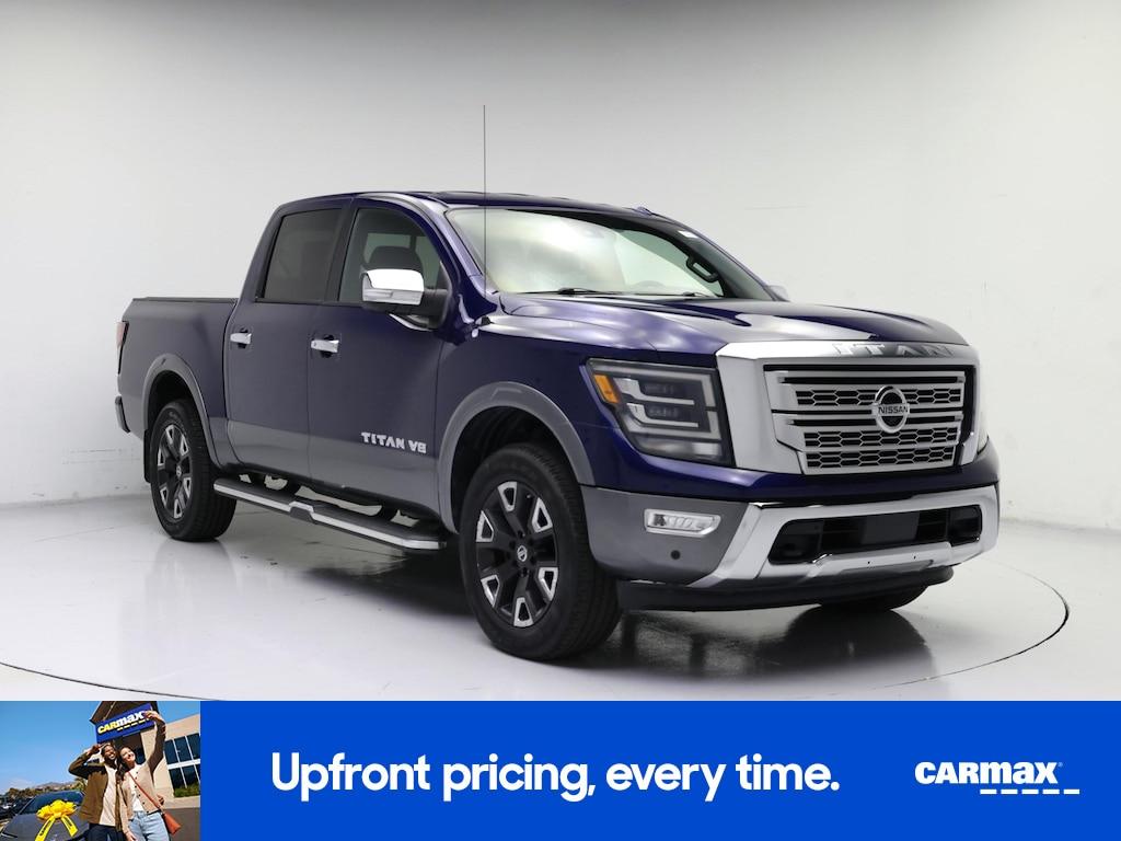used 2020 Nissan Titan car, priced at $36,998