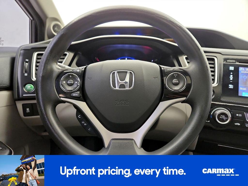 used 2015 Honda Civic car, priced at $13,599