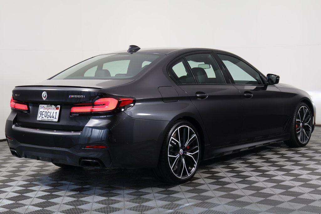 used 2023 BMW M550 car, priced at $56,833