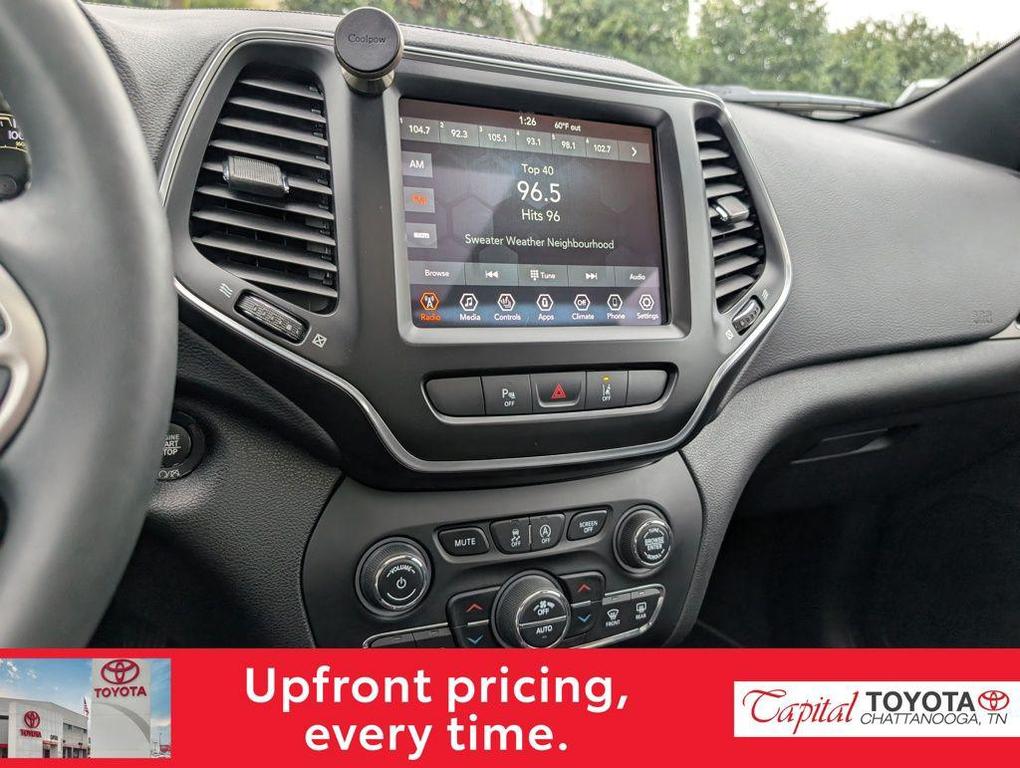 used 2021 Jeep Cherokee car, priced at $21,538