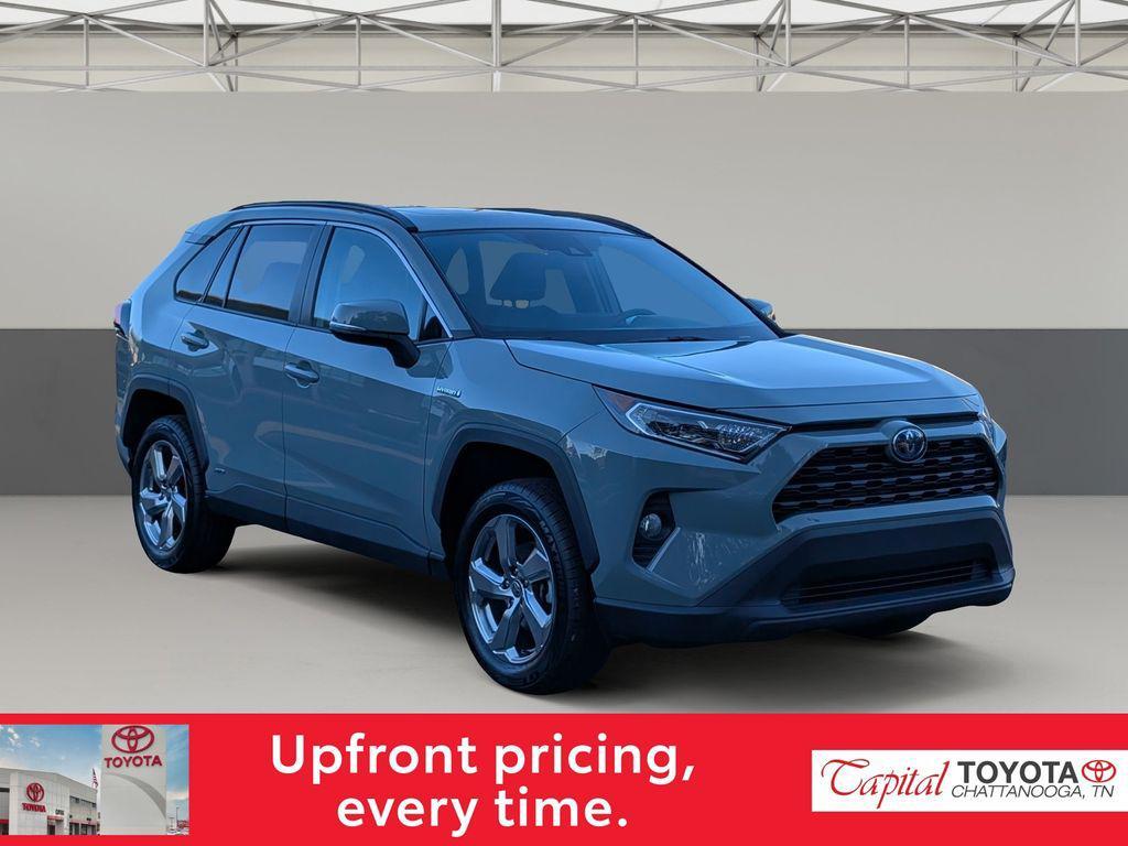 used 2021 Toyota RAV4 Hybrid car, priced at $27,614