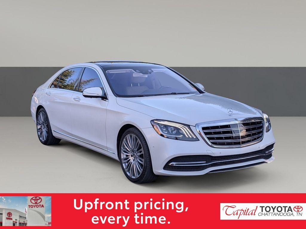 used 2018 Mercedes-Benz S-Class car, priced at $34,652