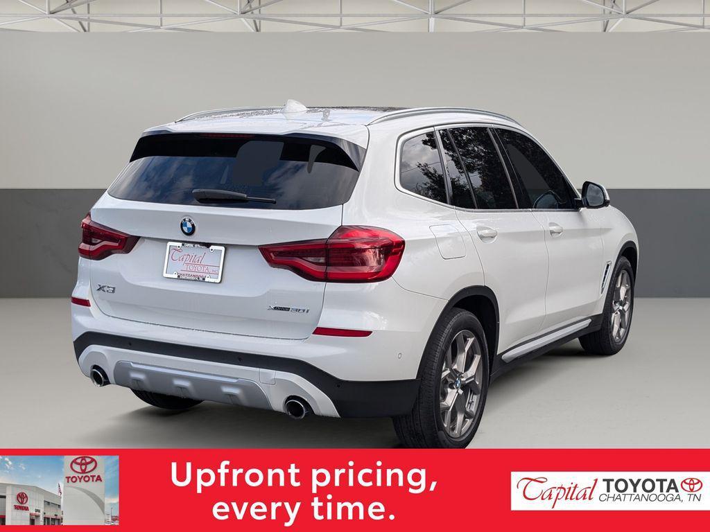used 2021 BMW X3 car, priced at $29,625