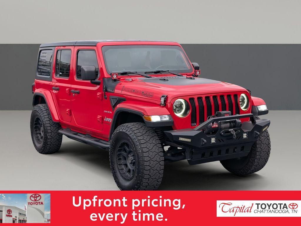 used 2018 Jeep Wrangler Unlimited car, priced at $28,676
