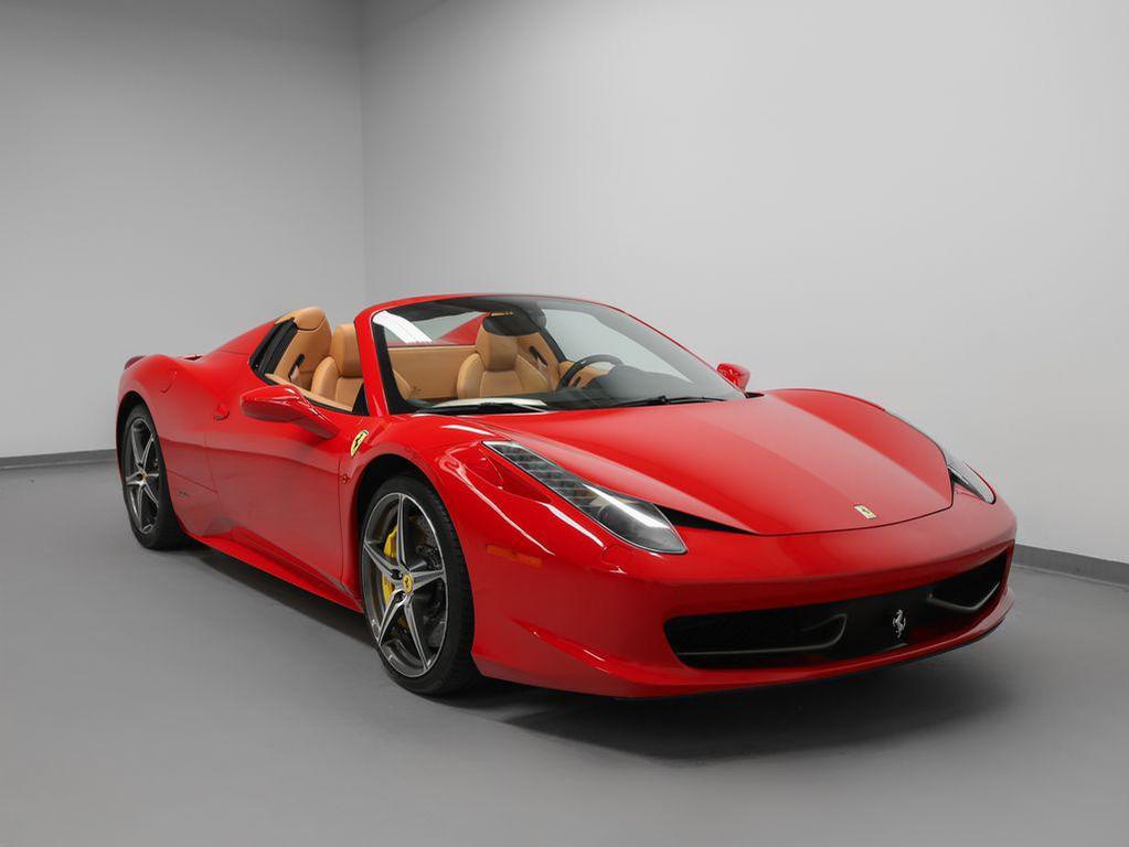 used 2013 Ferrari 458 Spider car, priced at $449,890