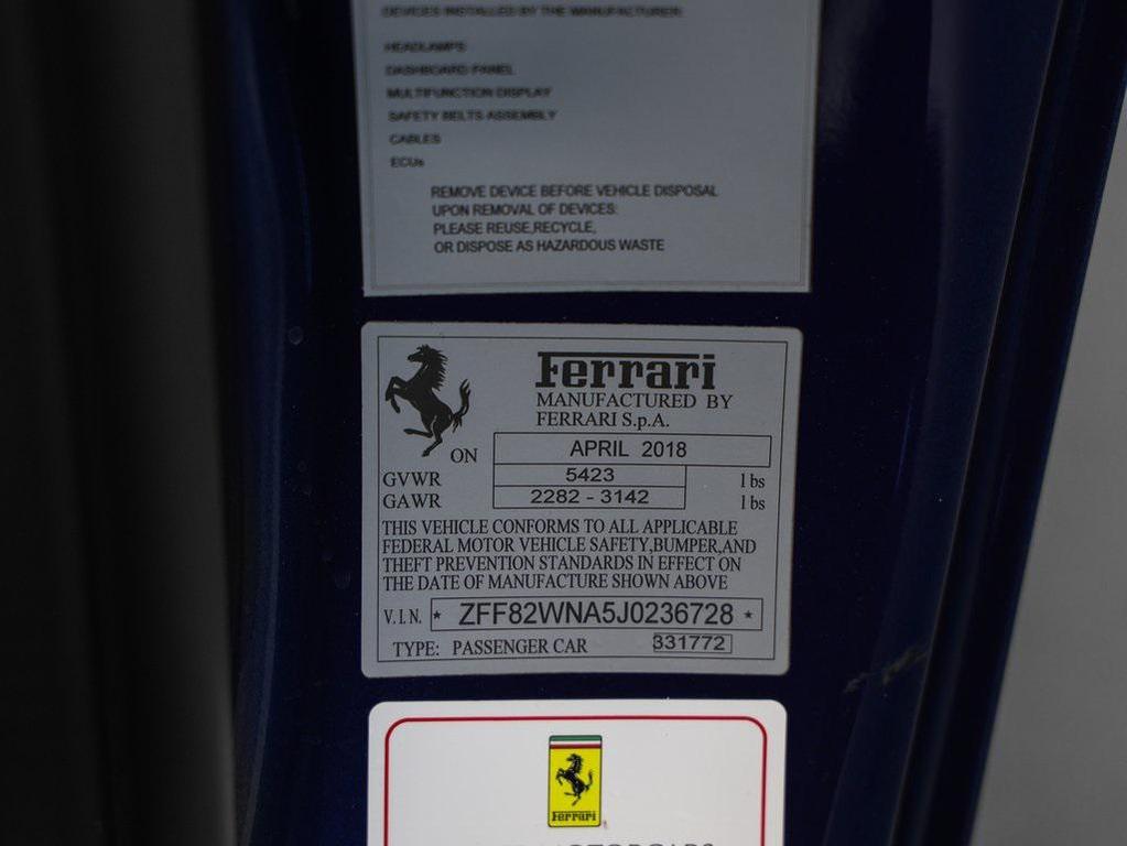 used 2018 Ferrari GTC4Lusso car, priced at $279,890