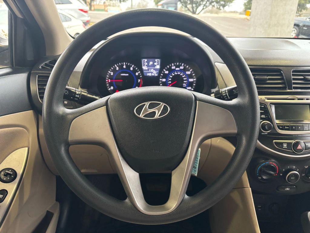 used 2017 Hyundai Accent car, priced at $4,495