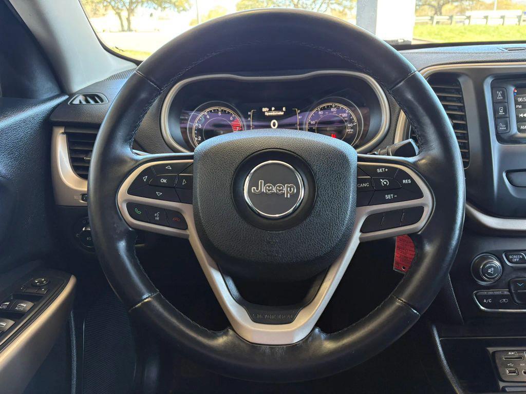 used 2017 Jeep Cherokee car, priced at $9,895