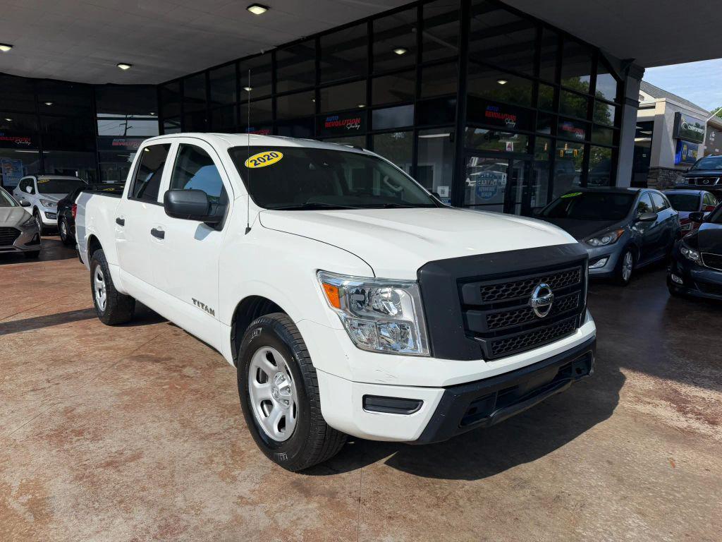 used 2020 Nissan Titan car, priced at $16,695