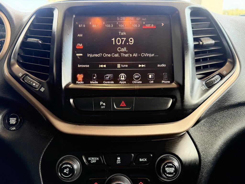 used 2017 Jeep Cherokee car, priced at $9,295