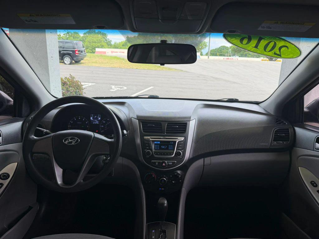 used 2016 Hyundai Accent car, priced at $6,495
