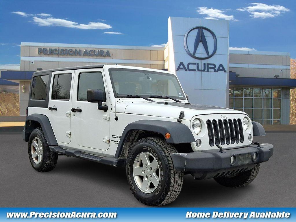 used 2015 Jeep Wrangler Unlimited car, priced at $11,995
