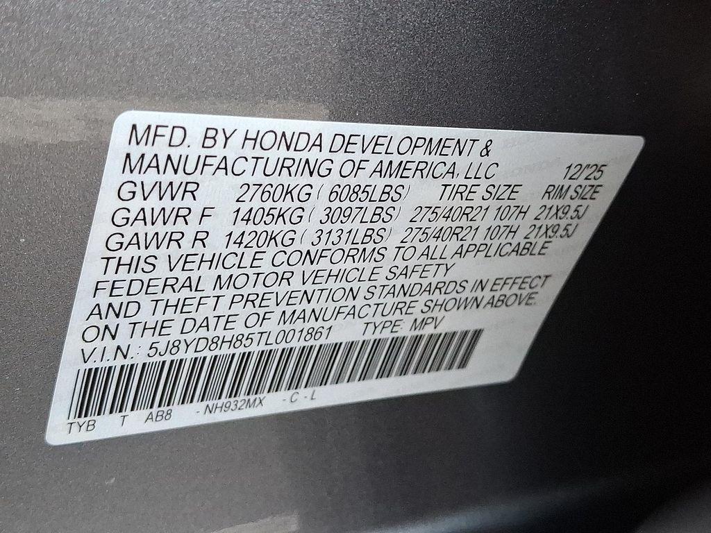 new 2026 Acura MDX car, priced at $77,200