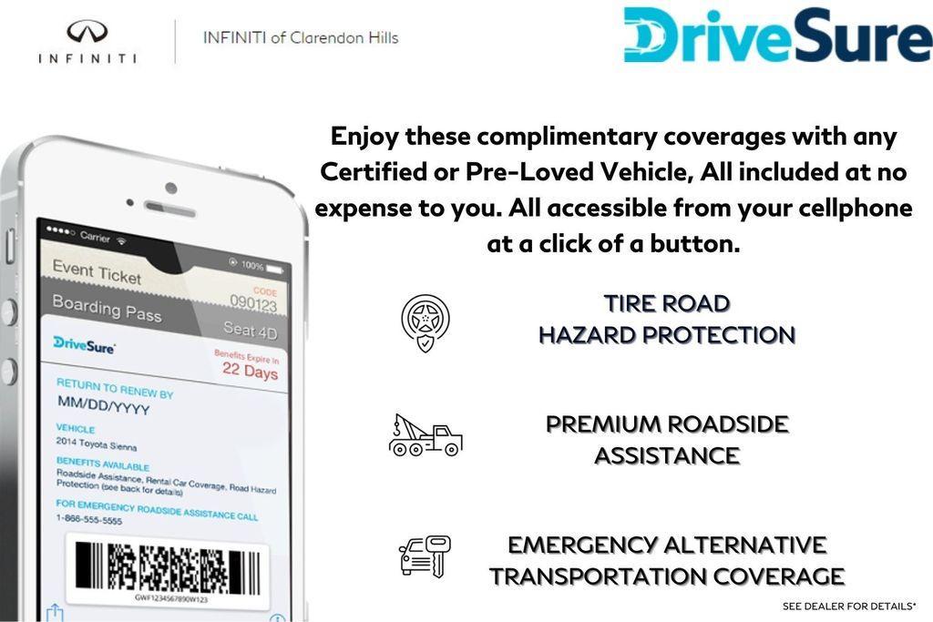 used 2022 INFINITI QX50 car, priced at $26,600