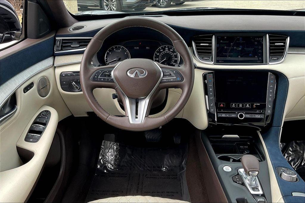 used 2022 INFINITI QX50 car, priced at $26,600