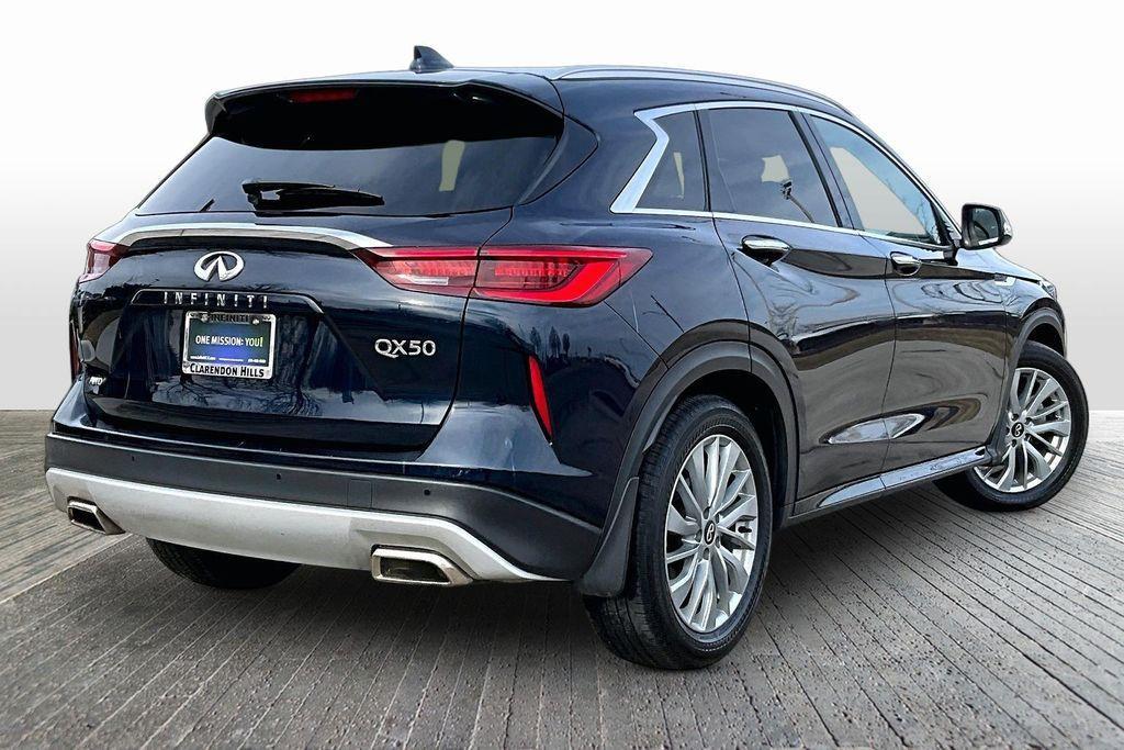 used 2023 INFINITI QX50 car, priced at $29,848