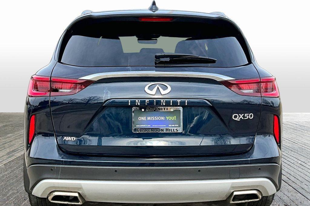 used 2023 INFINITI QX50 car, priced at $29,848