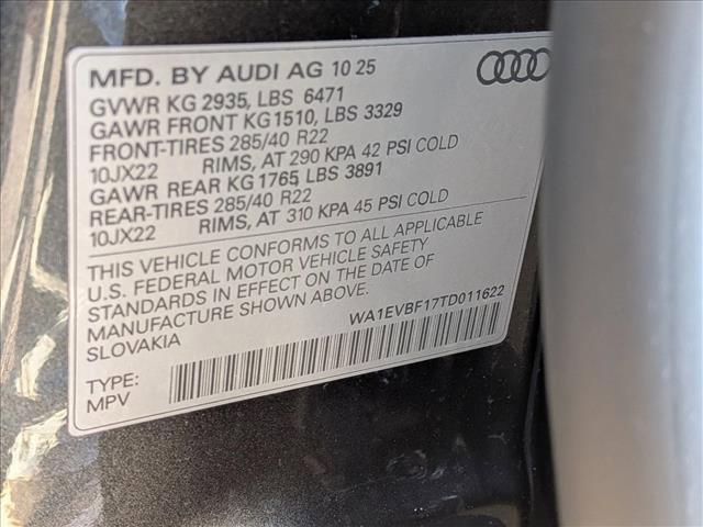 new 2026 Audi Q8 car, priced at $86,415