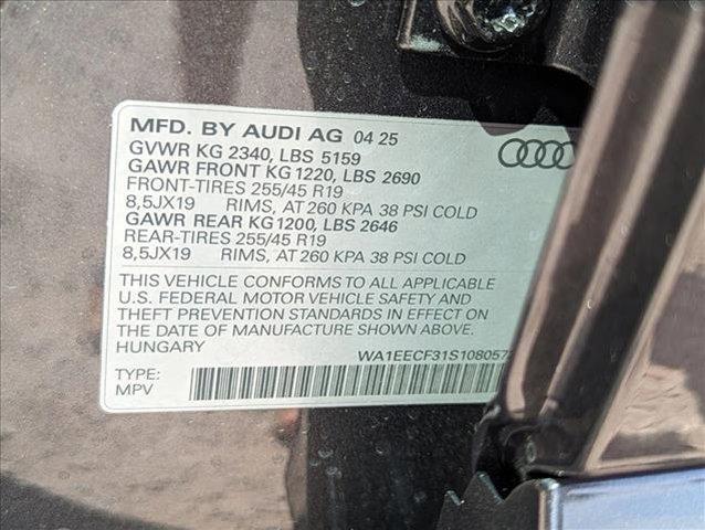 new 2025 Audi Q3 car, priced at $45,556