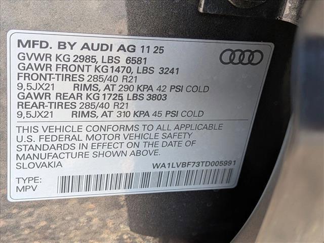 new 2026 Audi Q7 car, priced at $78,890