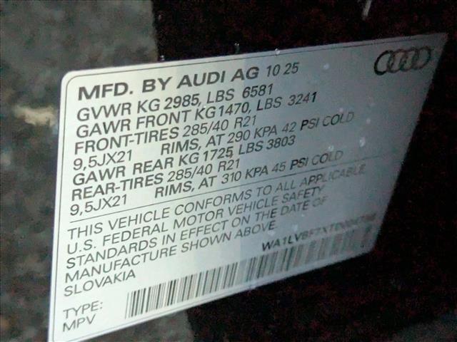 new 2026 Audi Q7 car, priced at $78,890