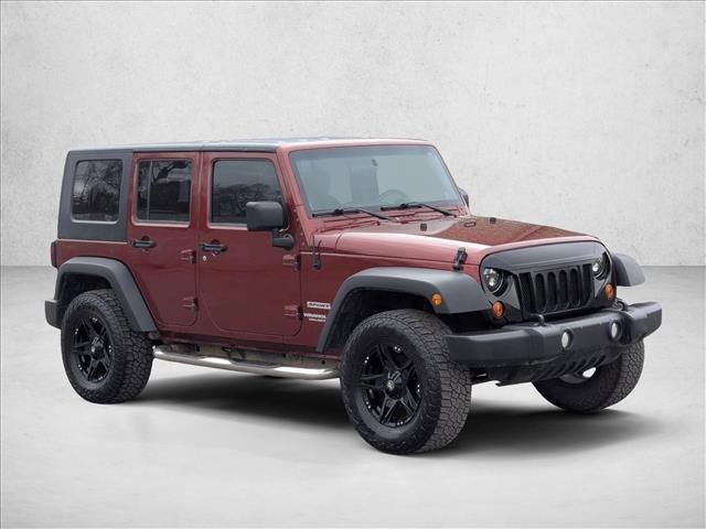 used 2010 Jeep Wrangler Unlimited car, priced at $11,492