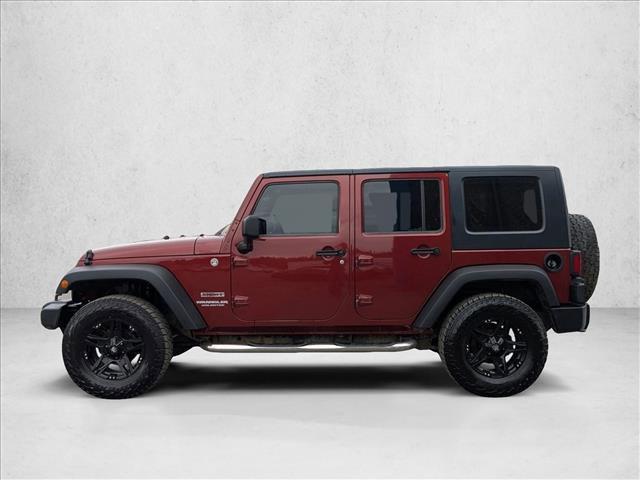 used 2010 Jeep Wrangler Unlimited car, priced at $11,492