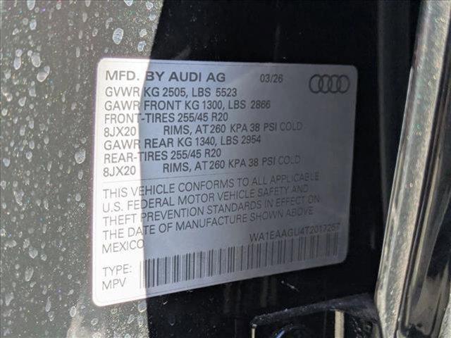 new 2026 Audi Q5 Sportback car, priced at $63,295