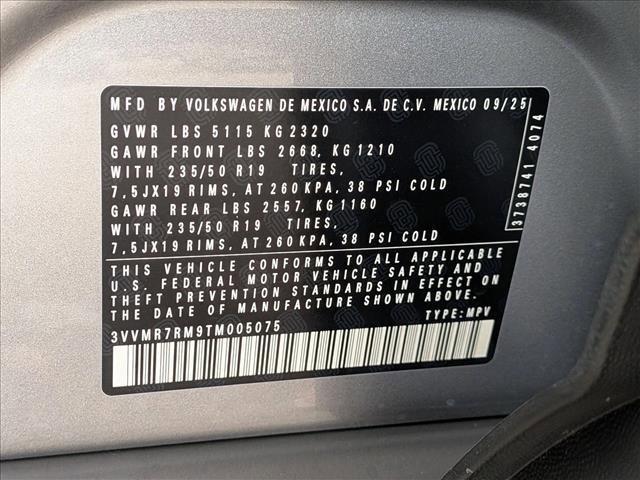 new 2026 Volkswagen Tiguan car, priced at $37,123