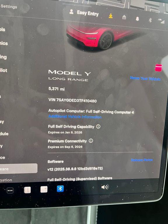used 2026 Tesla Model Y car, priced at $45,600