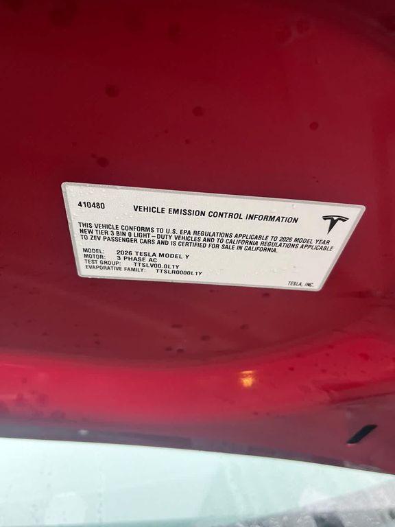 used 2026 Tesla Model Y car, priced at $45,600