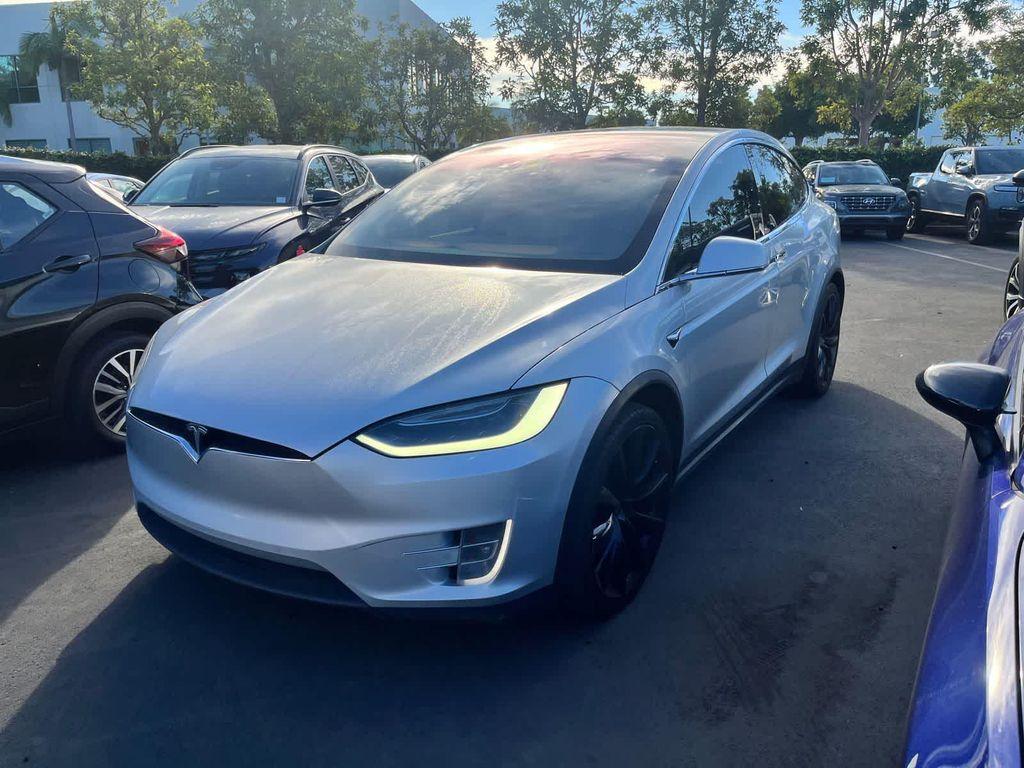 used 2018 Tesla Model X car, priced at $28,922