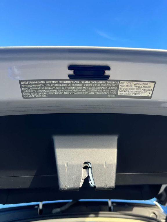 used 2018 Tesla Model X car, priced at $28,922