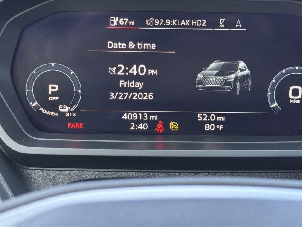 used 2023 Audi Q4 e-tron car, priced at $22,978