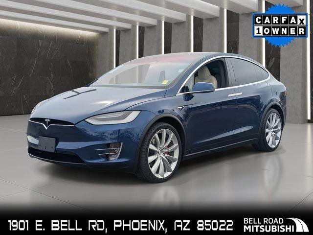 used 2020 Tesla Model X car, priced at $38,647