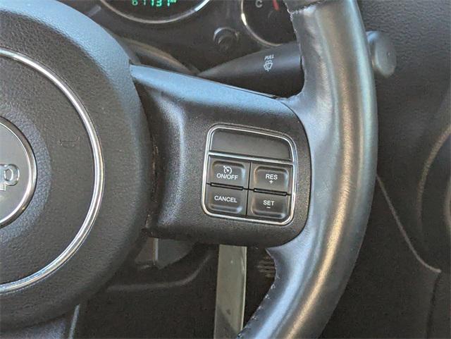 used 2017 Jeep Wrangler Unlimited car, priced at $16,745