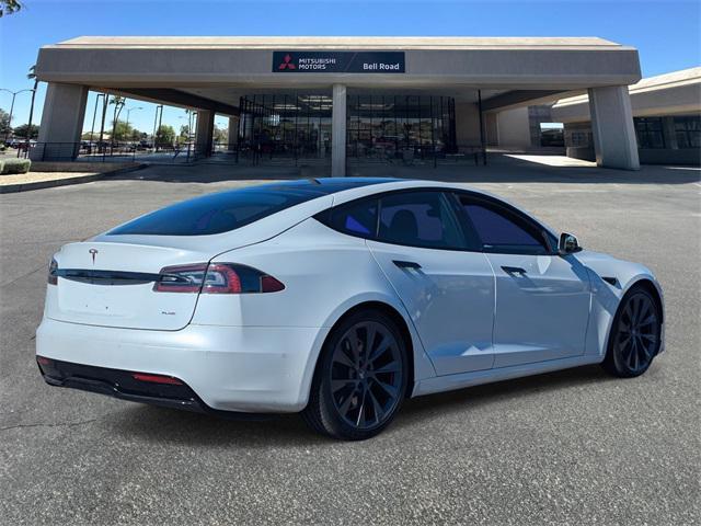 used 2021 Tesla Model S car, priced at $48,876