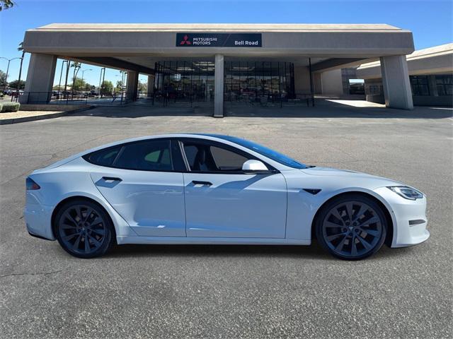 used 2021 Tesla Model S car, priced at $48,876