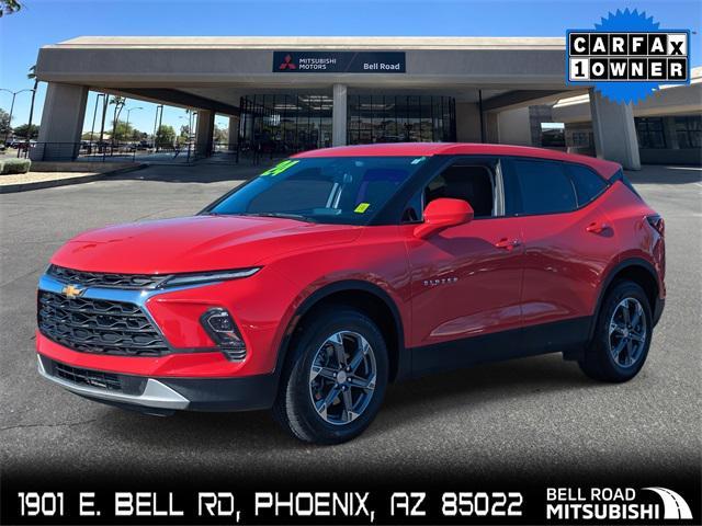 used 2024 Chevrolet Blazer car, priced at $20,653