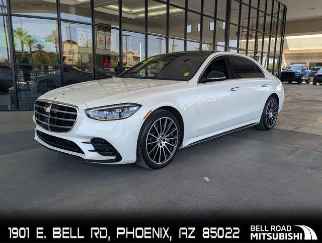 used 2021 Mercedes-Benz S-Class car, priced at $69,763