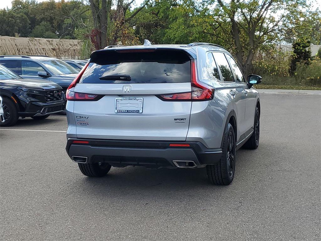 2023 Lunar Silver Metallic Honda CR-V Hybrid
