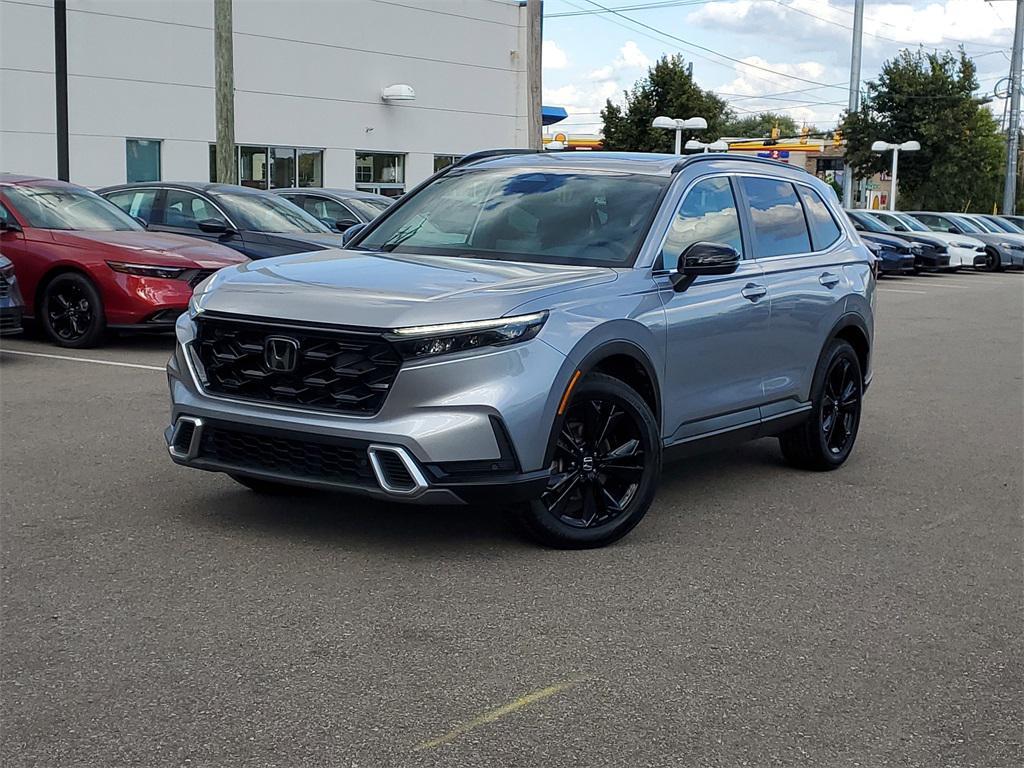 2023 Lunar Silver Metallic Honda CR-V Hybrid