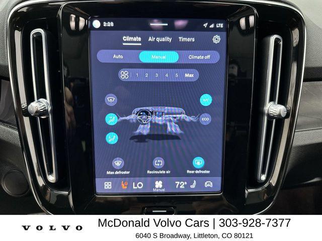 used 2023 Volvo C40 Recharge Pure Electric car, priced at $31,859