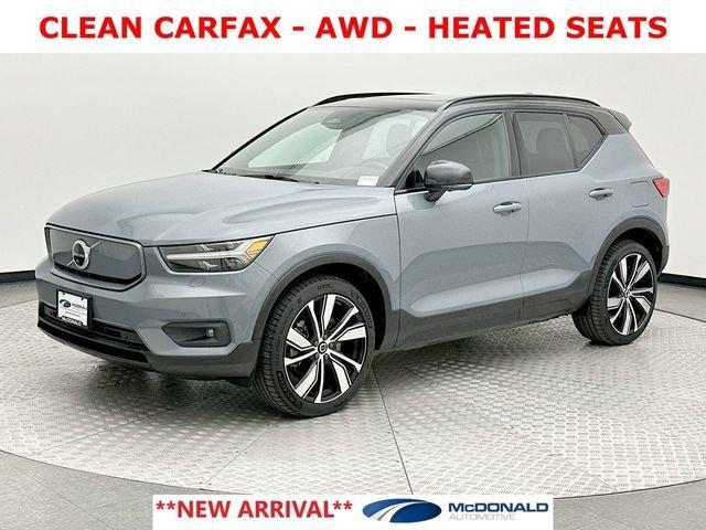used 2021 Volvo XC40 Recharge Pure Electric car, priced at $21,159