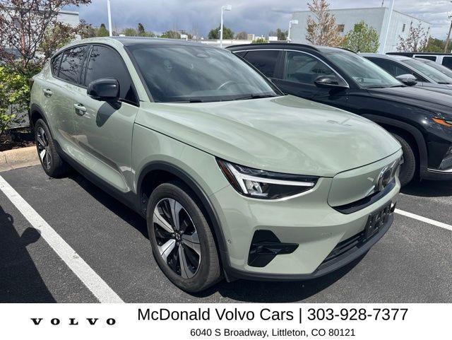 used 2023 Volvo C40 Recharge Pure Electric car, priced at $28,159