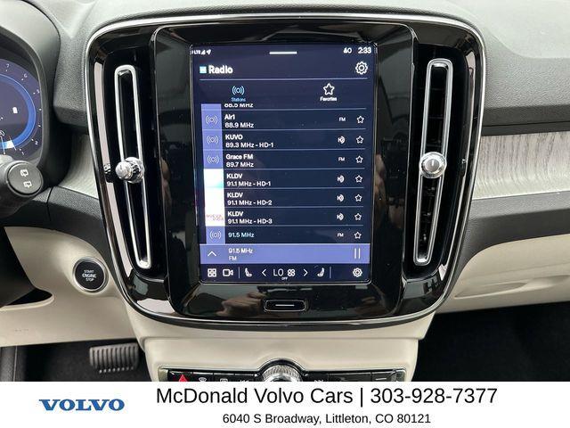 used 2023 Volvo XC40 car, priced at $37,059