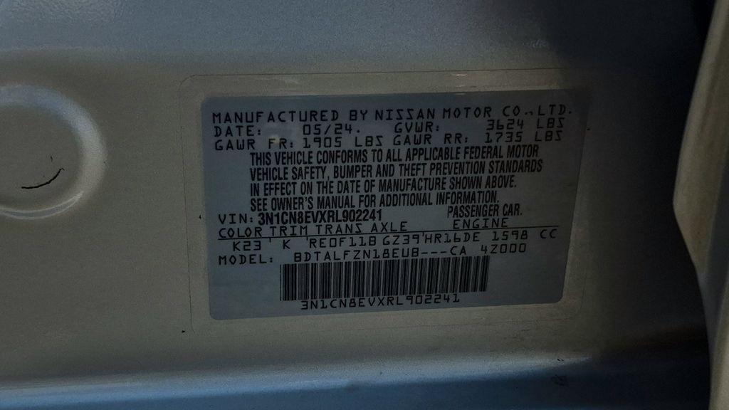 used 2024 Nissan Versa car, priced at $17,992